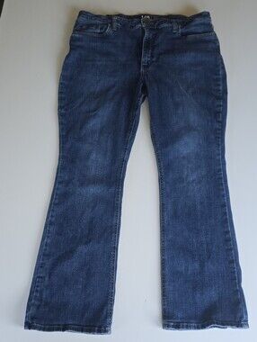 Lee Women's Medium-Dark Blue Flare Jeans